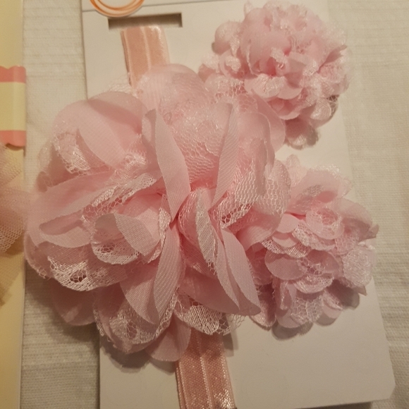 Wonder Nation 2 sets of little girls hair accessories - Picture 4 of 6